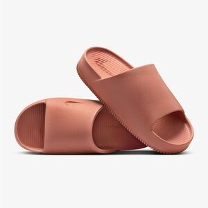 NWT Nike Women’s Calm Slides in Terra Blush Pink